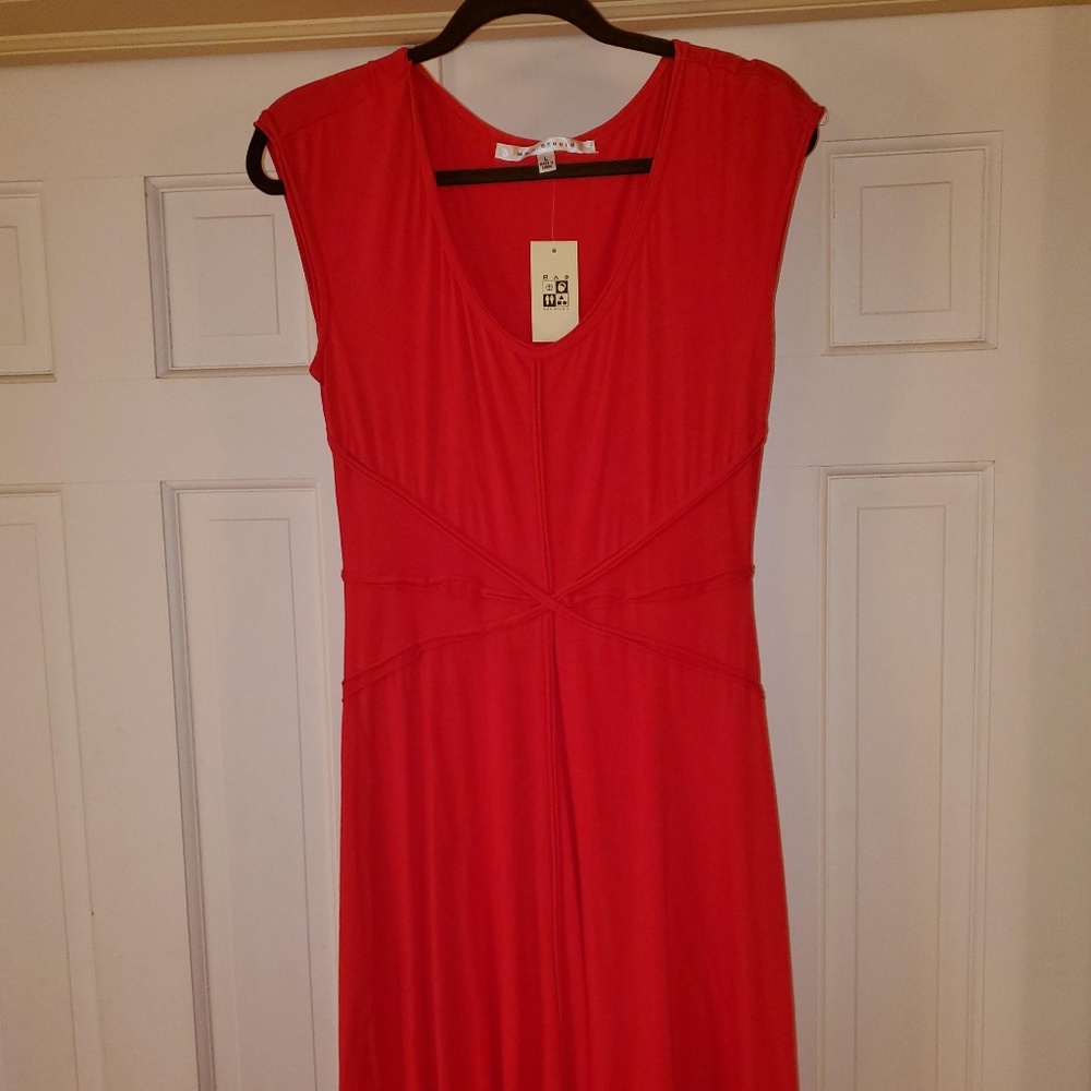Max Studio Red Dress Size Large
